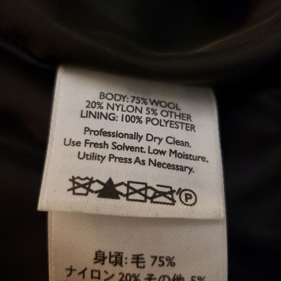 Eddie Bauer Wool Houndstooth Skirt Sz 12 - Picture 8 of 8